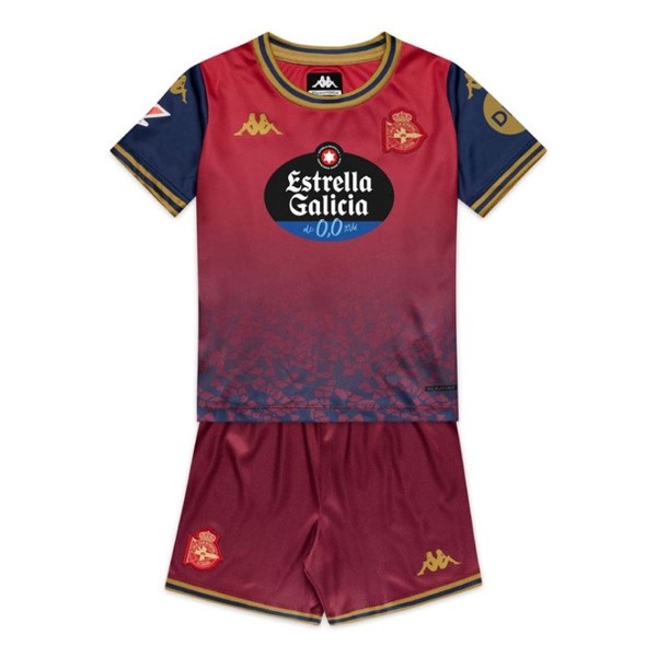 Camiseta Deportivo Coruña Segunda equipo Niño 2025-26